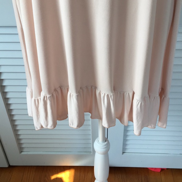 Agnes & Dora Light Pink Tunic with Ruffle Hem - Picture 4 of 6